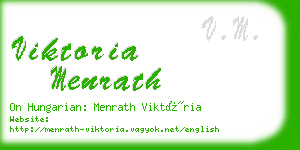 viktoria menrath business card